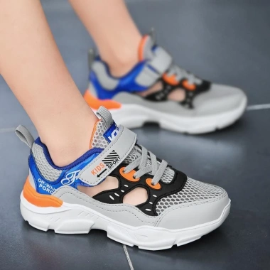 Jintoho Giày Thể Thao Bé Trai Lưới Thoáng Khí Chạy Bộ và Đi Bộ Thoải Mái 286.957 VND