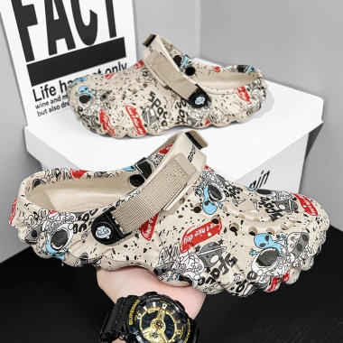 Jnbao Sandal Nam Thoáng Khí Lỗ Rỗng Giày Ngoài Trời Dép Thường Ngày 139,320₫