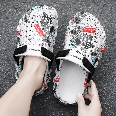 Jnbao Sandal Nam Thoáng Khí Lỗ Rỗng Giày Ngoài Trời Dép Thường Ngày 139,320₫