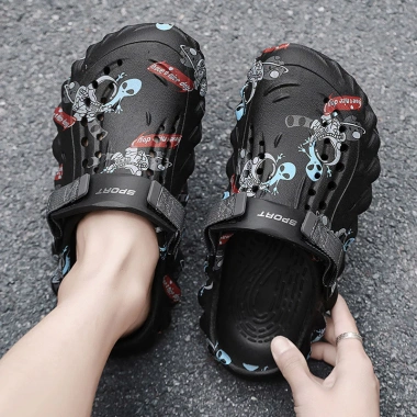 Jnbao Sandal Nam Thoáng Khí Lỗ Rỗng Giày Ngoài Trời Dép Thường Ngày 139,320₫