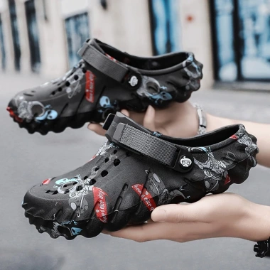 Jnbao Sandal Nam Thoáng Khí Lỗ Rỗng Giày Ngoài Trời Dép Thường Ngày 139,320₫