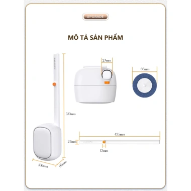 Joybos Bàn Chải Vệ Sinh Đúng Một Lần - Kèm 6 Đầu, Giá Ưu Đãi 109.000 VND 8