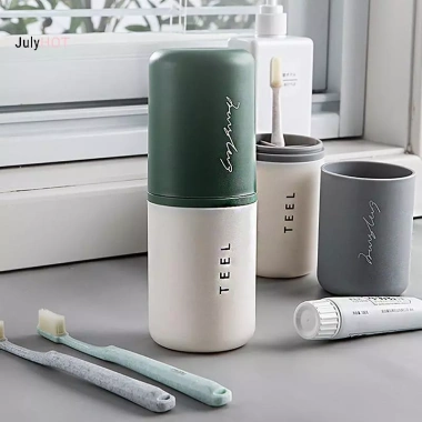 JULYHOT Hộp Đựng Bàn Chải Đánh Răng Di Động - Phụ Kiện Du Lịch, Cắm Trại, Phòng Tắm 4
