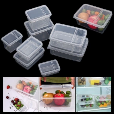 Jurhomie Bento Box 8 kích cỡ nắp lật - Hộp đựng thực phẩm nhựa, giá chỉ 30.140 VND 3