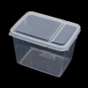 Jurhomie Bento Box 8 kích cỡ nắp lật - Hộp đựng thực phẩm nhựa, giá chỉ 30.140 VND 8