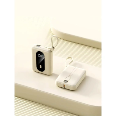K97 Pin dự phòng 10.000mAh kèm cáp PD, sạc siêu nhanh, bảo hành 6 tháng - 95.000₫