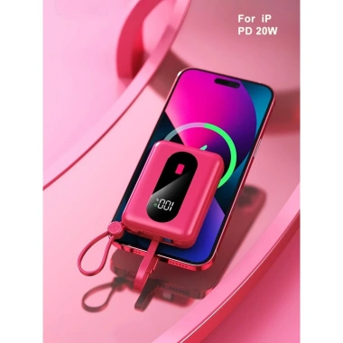 K97 Pin dự phòng 10.000mAh kèm cáp PD, sạc siêu nhanh, bảo hành 6 tháng - 95.000₫