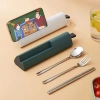 Kaiyo Bộ Muỗng Nĩa Dao Thép Không Gỉ 304 Cao Cấp, Kèm Hộp Đựng 61,210₫ 2