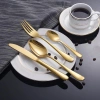 Kaiyo Dao Muỗng Nĩa Inox Vàng Gold cho Nhà Hàng, Quán Ăn - 14.900 VND 8