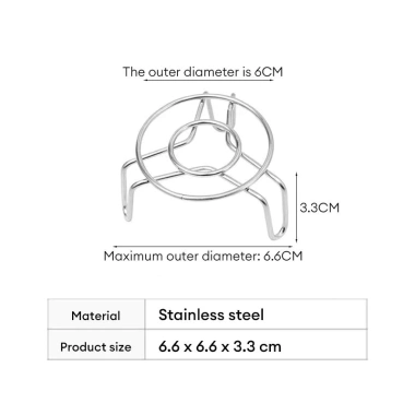 Kaiyo Giá Hấp Mini Thép Không Gỉ 304 - Đa Năng Cho Chậu Nhỏ, Nồi Cơm Điện & Chảo Sữa, 8.980₫