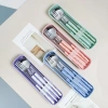 Kannert Bộ 3 Cái Dao Kéo Hộp Ăn Trưa Di Động - Cắm Trại, Nhà Bếp, Thìa Nĩa Đũa 9