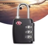 KANNERT Khóa 3 Chữ Số TSA Tủ Khóa Chống Trộm Mật Khẩu Hải Quan Vali Du Lịch