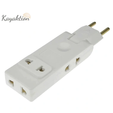 Kayaktion 4 Trong 1 Ổ Cắm Tường Nối Dài EU 180 Đa Năng - Adapter Du Lịch Di Động, Thiết Kế Đẹp, Giá 41.000₫