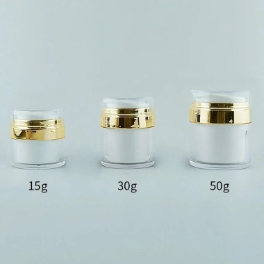 KAYFIA Lọ Đựng Kem Dưỡng Hút Chân Không 15/30/50/100g - Lọ Chiết Mỹ Phẩm 33.000₫