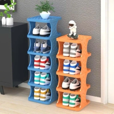 Kệ 6 Tầng Gấp Gọn MKN75 - Tiện Lợi Để Giày Dép, Tiết Kiệm Không Gian, 123.000₫
