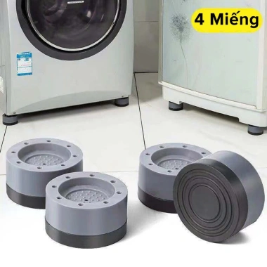 Kê chân bếp gas 4 miếng loại 1 – chống rung giảm ồn, phù hợp tủ lạnh, giá 29.000₫ 3