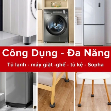 Kê chân bếp gas 4 miếng loại 1 – chống rung giảm ồn, phù hợp tủ lạnh, giá 29.000₫ 4