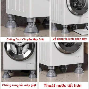 Kê chân bếp gas 4 miếng loại 1 – chống rung giảm ồn, phù hợp tủ lạnh, giá 29.000₫ 9