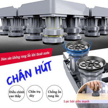 Kệ Chân Máy Giặt, Tủ Lạnh Inox Giảm Rung, Bánh Xe Di Động - Giá Ưu Đãi 178.200₫ 6 Kệ Chân Máy Giặt, Tủ Lạnh Inox Giảm Rung, Bánh Xe Di Động - Giá Ưu Đãi 178.200₫ 6