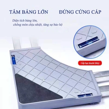 Kệ Chân Máy Giặt, Tủ Lạnh Inox Giảm Rung, Bánh Xe Di Động - Giá Ưu Đãi 178.200₫