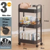Kệ Đa Năng 3-4 Tầng Bánh Xe Di Chuyển - Đựng Đồ Nhà Bếp, Nhà Tắm, Spa, Hàng Loại 1 Dày Dặn, Cứng Cáp - Giá 93.000 VND 8