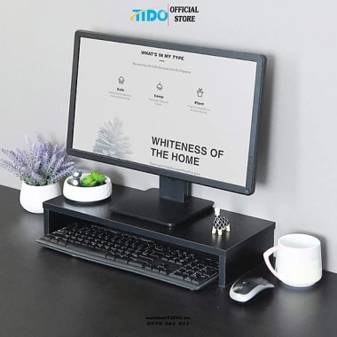 Kệ Đa Năng Gỗ Để Laptop, Máy Tính, Kê Màn Hình - Giá 59.000₫, Tặng Vít