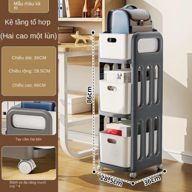 Kệ Đa Năng Mickey 2-3 Tầng Tiện Lợi - Giá Ưu Đãi 129.000 VNĐ, Bảo Quản Đồ Nhỏ Gọn 4