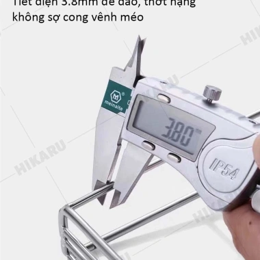 Kệ Để Dao Thớt Inox 304 HIKARU Mini 2.024 - Rãnh gài dao, giá chỉ 35.000 VND 8