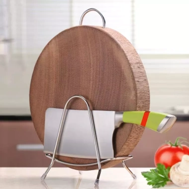 Kệ Để Dao Thớt Inox 304 HIKARU Mini 2.024 - Rãnh gài dao, giá chỉ 35.000 VND 10