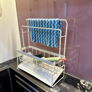 Kệ Để Đồ Bồn Rửa DoDo ShopVN Loại 1 – Đựng Miếng Rửa Chén, Giẻ Lau Gọn Gàng, Tiện Ích, Giá 29.400₫ 8