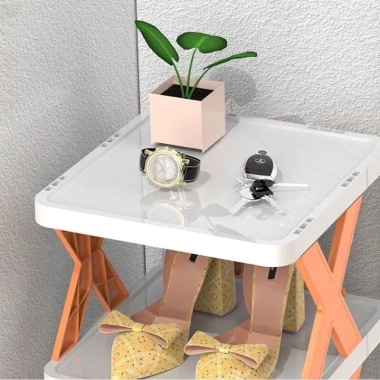 Kệ để giày dép 5 tầng chữ X tháo rời gấp gọn - Giá chỉ 43.999 VND 2 Kệ để giày dép 5 tầng chữ X tháo rời gấp gọn - Giá chỉ 43.999 VND 2