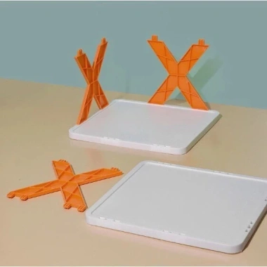 Kệ để giày dép 5 tầng chữ X tháo rời gấp gọn - Giá chỉ 43.999 VND
