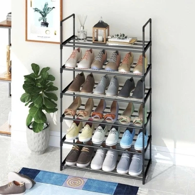 Kệ Để Giày Dép 5 Tầng Thép Cao Cấp Gấp Gọn, Tùy Chỉnh Đa Tầng - Giá 70.000đ 3 Kệ Để Giày Dép 5 Tầng Thép Cao Cấp Gấp Gọn, Tùy Chỉnh Đa Tầng - Giá 70.000đ 3