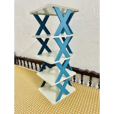 Kệ để giày, dép 5 tầng X tháo lắp gấp gọn - Đa năng, cao cấp, tiện lợi, giá chỉ 45.000 VND 9 Kệ để giày, dép 5 tầng X tháo lắp gấp gọn - Đa năng, cao cấp, tiện lợi, giá chỉ 45.000 VND 9