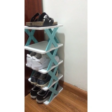 Kệ để giày dép chữ X tháo lắp gấp gọn - Đa năng, tiện lợi, giá chỉ 35.000đ 4