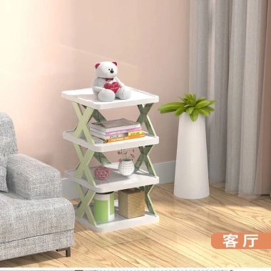 Kệ để giày dép chữ X thông minh tháo lắp gấp gọn, đa năng, giá chỉ 35.000₫