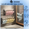 Kệ để giày dép gắn tường Zihome không đục lỗ, gấp gọn, giá treo dép nhà tắm 59.000₫