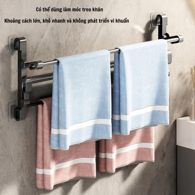 Kệ để giày dép gắn tường Zihome không đục lỗ, gấp gọn, giá treo dép nhà tắm 59.000₫ 3 Kệ để giày dép gắn tường Zihome không đục lỗ, gấp gọn, giá treo dép nhà tắm 59.000₫ 3