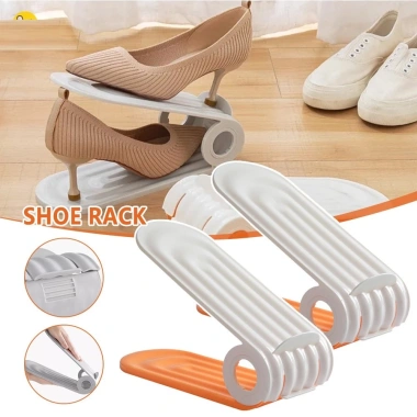 Kệ Để Giày Dép Gấp Gọn - Giá Đỡ Đa Năng Tùy Chỉnh Độ Cao Tiết Kiệm Không Gian