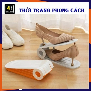 Kệ Để Giày Dép Gấp Gọn - Giá Đỡ Đa Năng Tùy Chỉnh Độ Cao Tiết Kiệm Không Gian