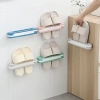 Kệ Để Giày Dép Thông Minh Gấp Gọn Dán Tường 3 Đôi - Giá chỉ 25.000₫, Tiết kiệm không gian và dễ lắp đặt 6