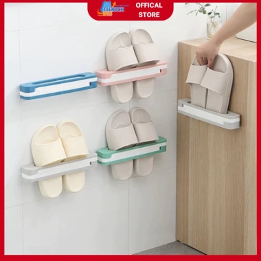 Kệ Để Giày Dép Thông Minh Gấp Gọn Dán Tường 3 Đôi - Giá Siêu Tiết Kiệm 24.000 VND