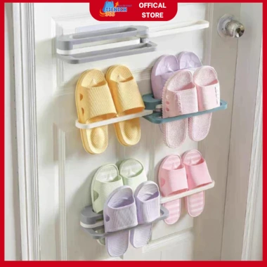 Kệ Để Giày Dép Thông Minh Gấp Gọn Dán Tường 3 Đôi - Giá Siêu Tiết Kiệm 24.000 VND