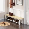 Kệ để giày dép vintage gỗ MDF cao cấp - kệ decor có ghế ngồi nhỏ gọn, giá ưu đãi 330.000đ 5