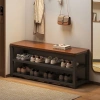 Kệ để giày dép vintage gỗ MDF cao cấp - kệ decor có ghế ngồi nhỏ gọn, giá ưu đãi 330.000đ 7