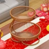Kệ để hoa quả bánh kẹo bằng thép đa tầng, chắc chắn, giá chỉ 225.000₫ giảm mạnh 7