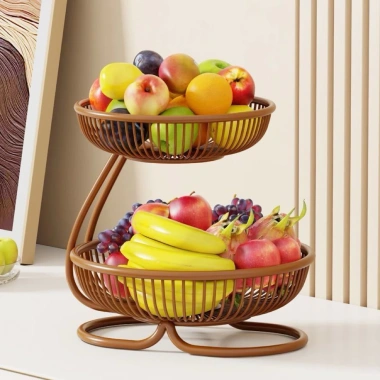 Kệ để hoa quả bánh kẹo bằng thép đa tầng, chắc chắn, giá chỉ 225.000₫ giảm mạnh
