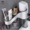 Kệ Để Máy Sấy Tóc Dán Tường Hai Ngăn Đựng Đồ - Tiện Ích, Giá Ưu Đãi 107.800₫
