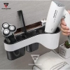 Kệ Để Máy Sấy Tóc Dán Tường Hai Ngăn Đựng Đồ - Tiện Ích, Giá Ưu Đãi 107.800₫ 2