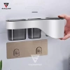 Kệ Để Máy Sấy Tóc Dán Tường Hai Ngăn Đựng Đồ - Tiện Ích, Giá Ưu Đãi 107.800₫ 6